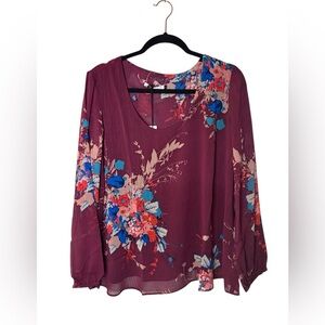 THREE EIGHTY TWO Floral Women’s top size L